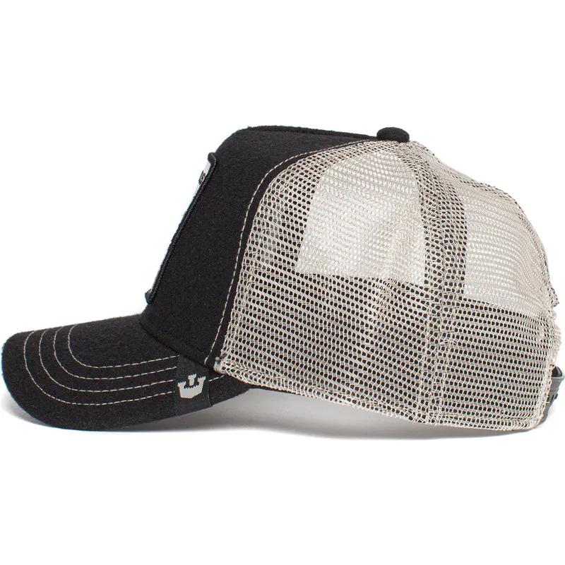 cepice-zaoblena-cerna-snapback-curious-peek-a-boo-the-farm-goorin-bros cepice-zaoblena-cerna-snapback-curious-peek-a-boo-the-farm-goorin-bros