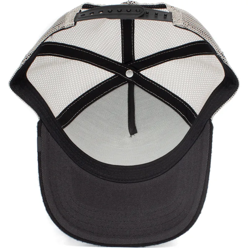 cepice-zaoblena-cerna-snapback-curious-peek-a-boo-the-farm-goorin-bros cepice-zaoblena-cerna-snapback-curious-peek-a-boo-the-farm-goorin-bros