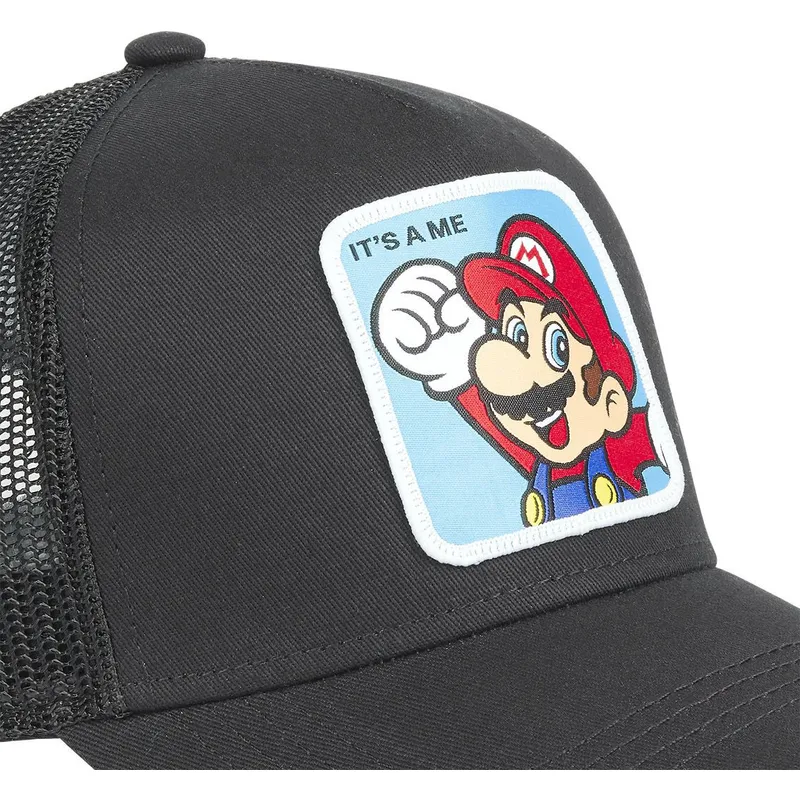 cepice-zaoblena-cerna-snapback-cla2-bros-mario-super-mario-bros-capslab