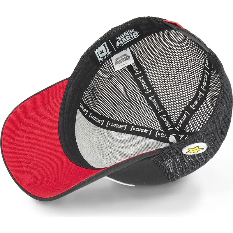 cepice-zaoblena-cerna-snapback-cla2-bros-mario-super-mario-bros-capslab