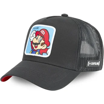cepice-zaoblena-cerna-snapback-cla2-bros-mario-super-mario-bros-capslab