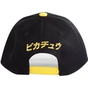 schwarze-und-gelbe-snapback-kappe-mit-gebogenem-schirm-pikachu-olympics-pokemon-von-difuzed