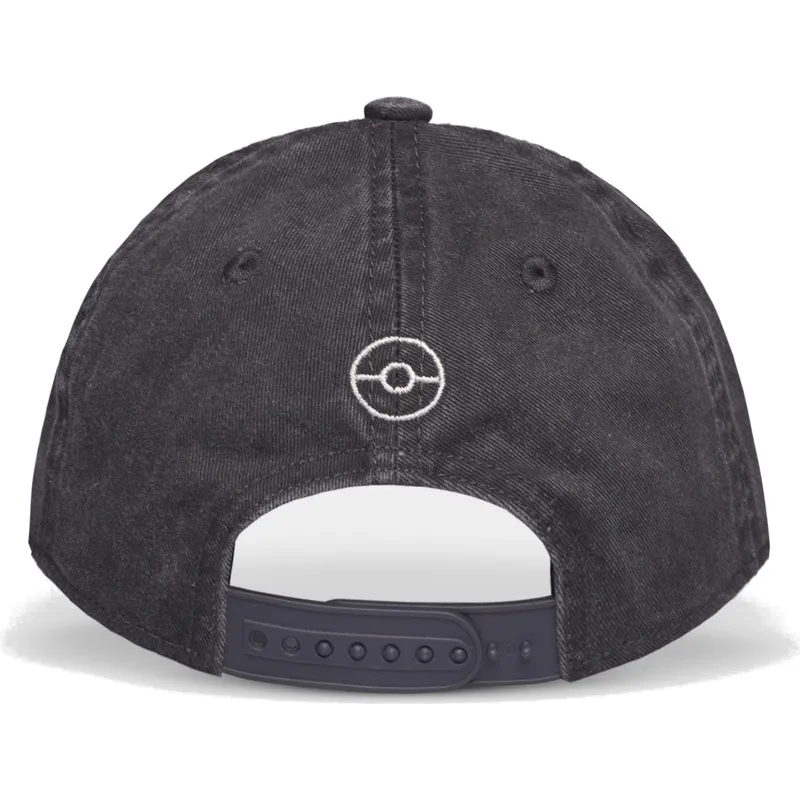 graue-gebogene-snapback-kappe-pokemon-von-difuzed