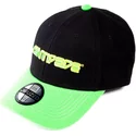 difuzed-curved-brim-centipede-atari-black-and-green-adjustable-cap