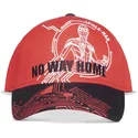 rote-curved-snapback-kappe-spider-man-no-way-home-marvel-comics-von-difuzed