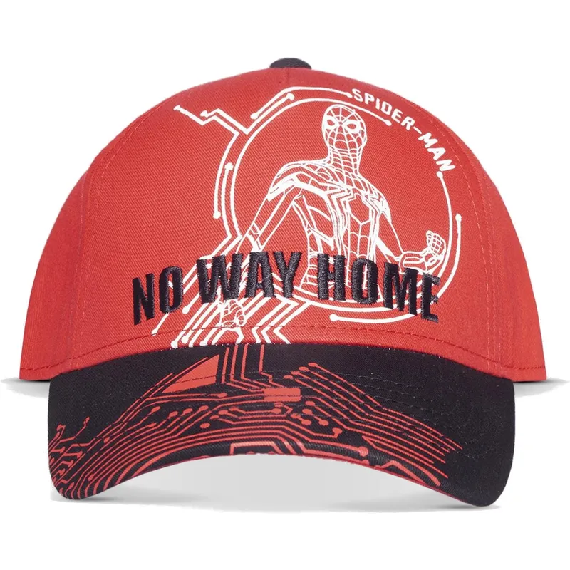 cepice-zaoblena-cervena-snapback-no-way-home-difuzed