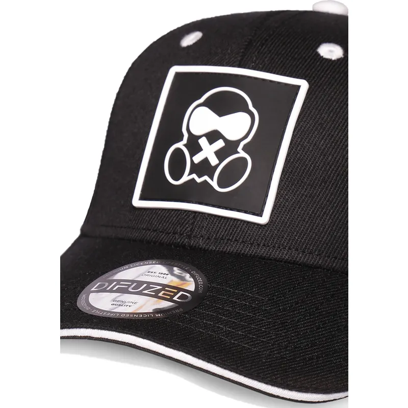 cepice-zaoblena-cerna-snapback-icon-difuzed