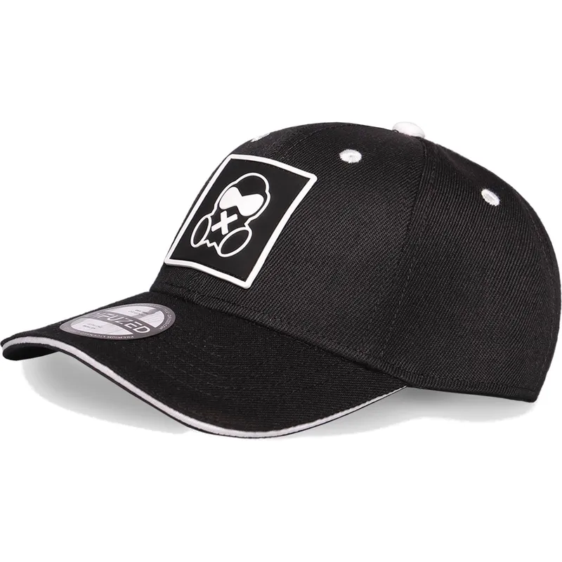 cepice-zaoblena-cerna-snapback-icon-difuzed