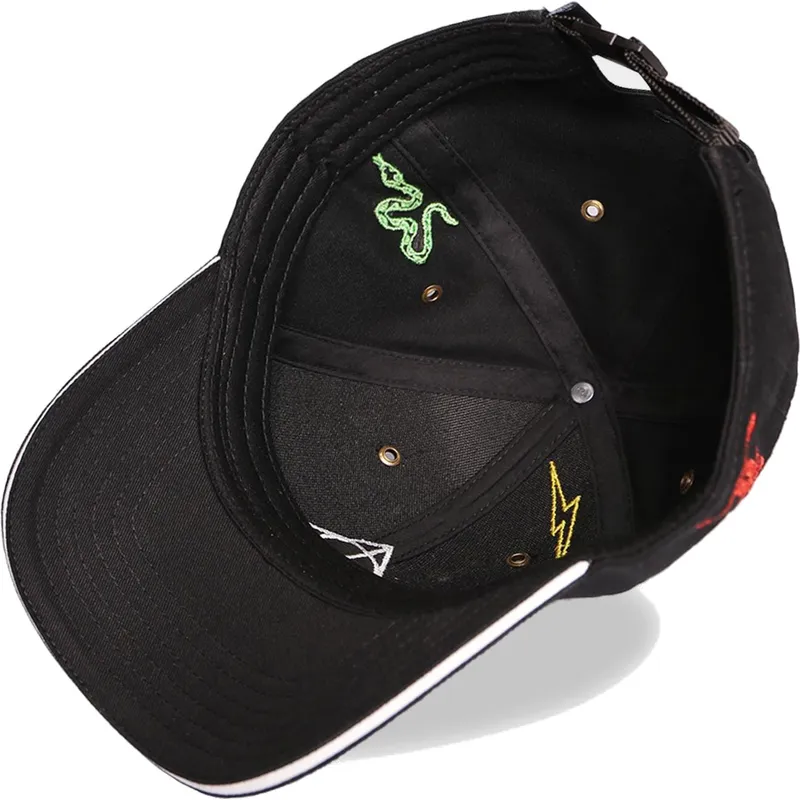 schwarze-gebogene-verstellbare-kappe-fur-kinder-die-heiligtumer-des-todes-wizards-unite-harry-potter-von-difuzed