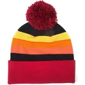 cepice-pompon-cervena-retro-striped-bros-difuzed