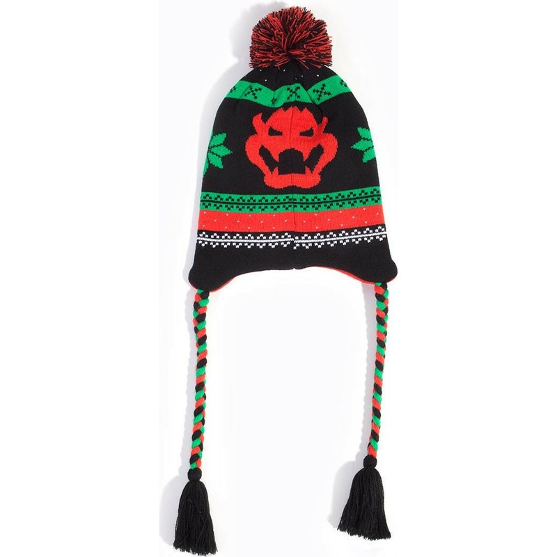difuzed-bowser-super-mario-bros-red-black-and-green-sherpa-beanie