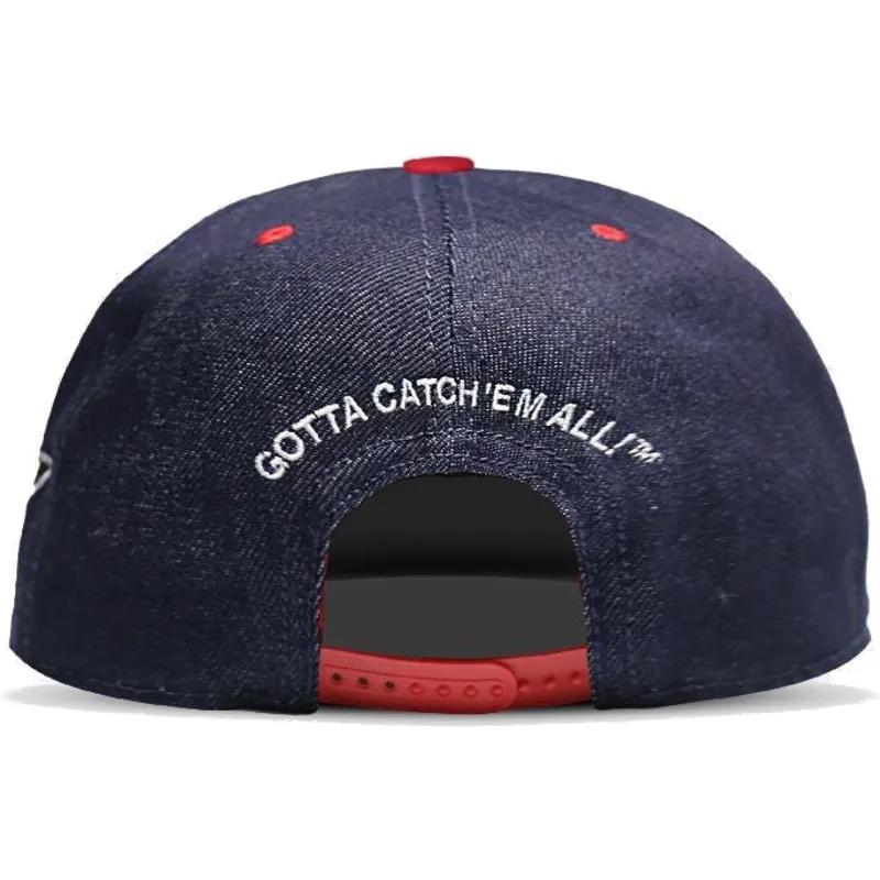 cepice-rovna-modra-snapback-vaquero-pikachu-difuzed