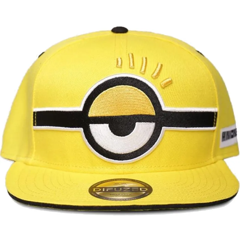 cepice-rovna-zluta-snapback-difuzed
