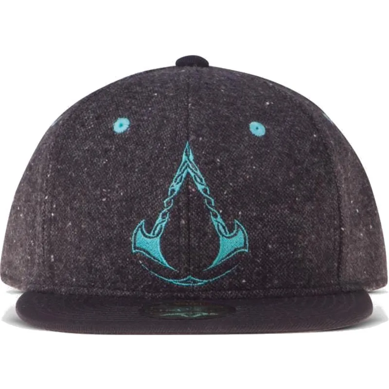 cepice-rovna-cerna-snapback-valhalla-difuzed