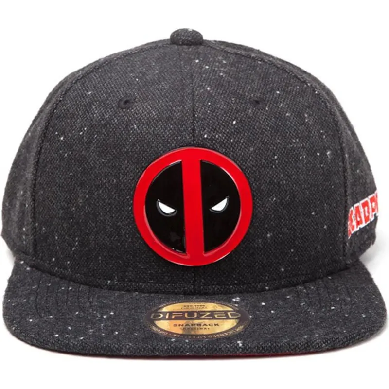 cepice-rovna-cerna-snapback-metal-badge-difuzed cepice-rovna-cerna-snapback-metal-badge-difuzed