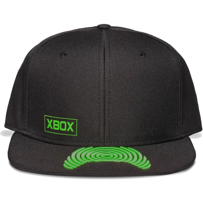 cepice-rovna-cerna-snapback-visor-controller-microsoft-difuzed