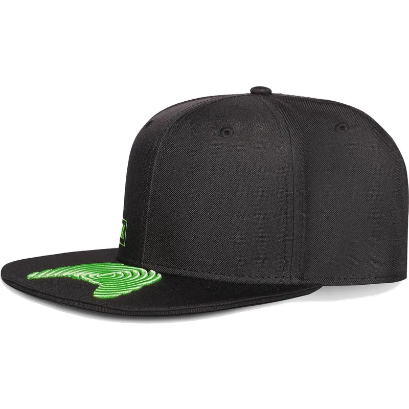 cepice-rovna-cerna-snapback-visor-controller-microsoft-difuzed