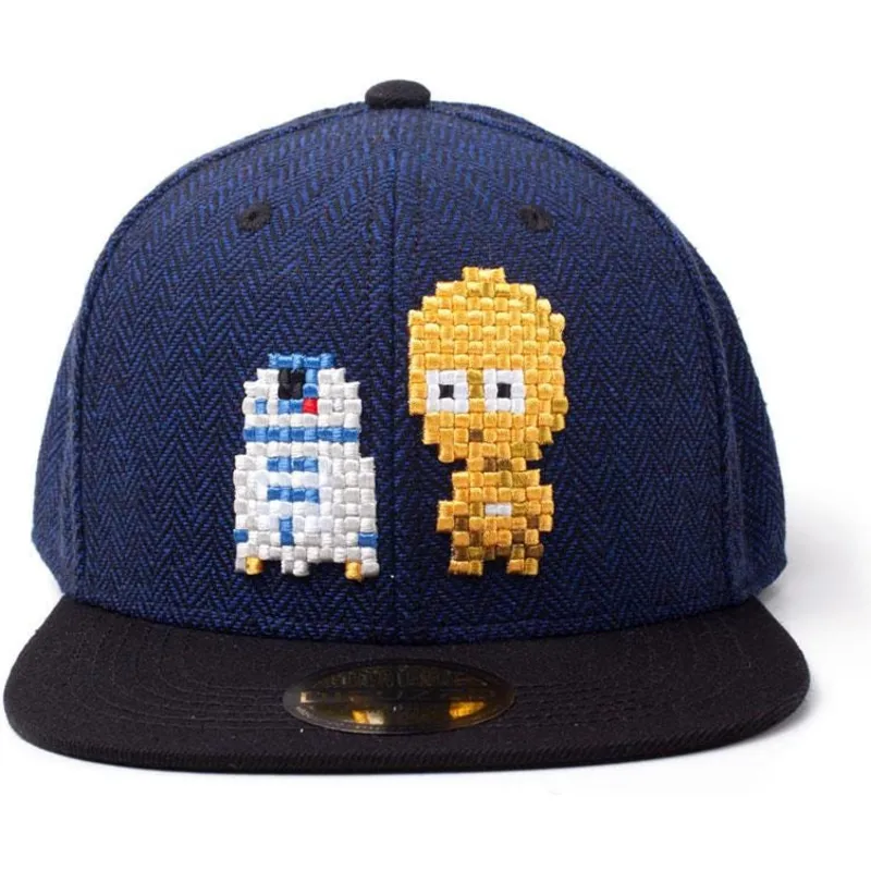 cepice-rovna-namornicka-modra-snapback-pixel-difuzed