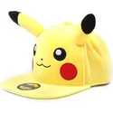 gelbe-flatcap-snapback-pikachu-plush-pokemon-von-difuzed