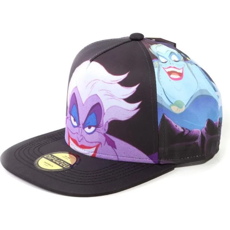 cepice-rovna-cerna-snapback-la-sirenita-difuzed