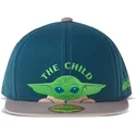 cepice-rovna-modra-snapback-pro-deti-baby-yoda-the-child-the-mandalorian-difuzed