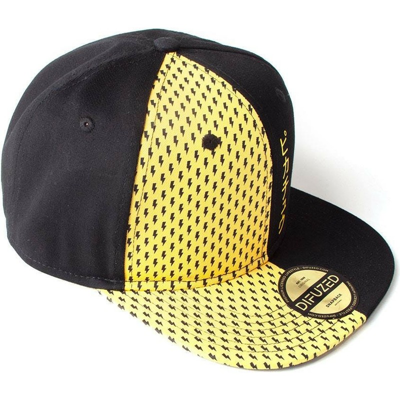 difuzed-flat-brim-pikachu-block-pokemon-black-and-yellow-snapback-cap