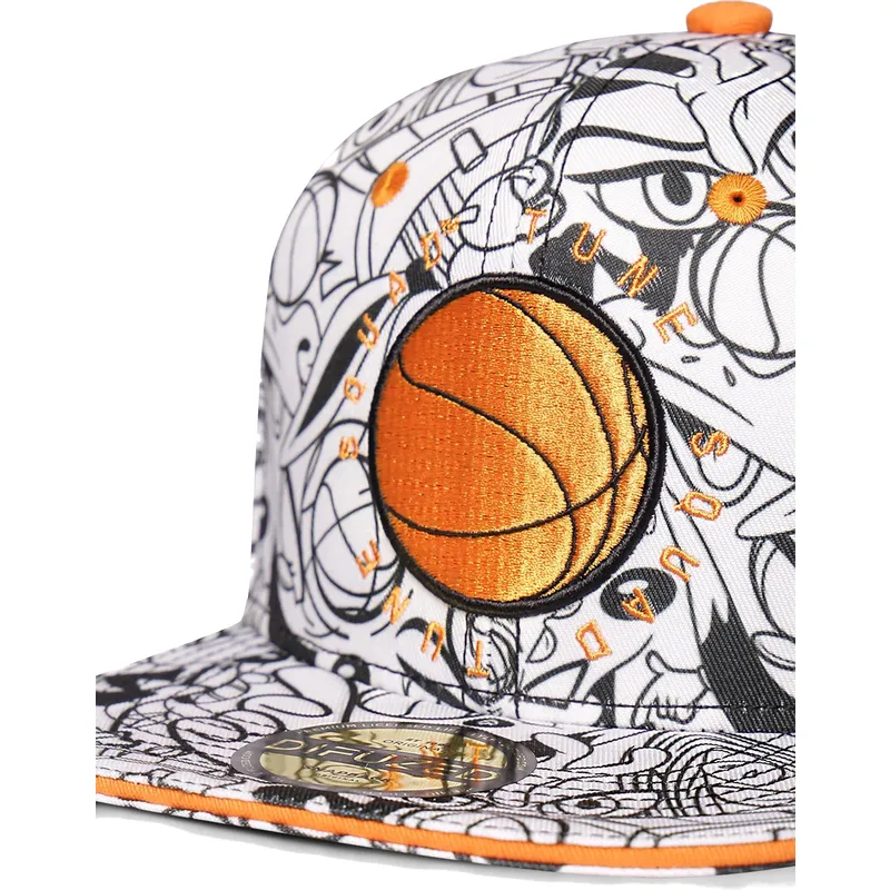 cepice-rovna-bila-snapback-space-jam-difuzed