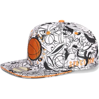 cepice-rovna-bila-snapback-space-jam-difuzed