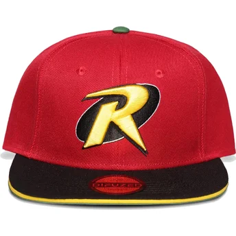 rote-und-schwarze-snapback-kappe-robin-dc-comics-von-difuzed