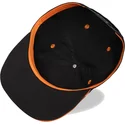 schwarze-und-orangefarbene-snapback-cap-bugs-bunny-space-jam-looney-tunes-von-difuzed