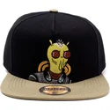schwarze-und-braune-snapback-kappe-krombopulos-michael-rick-und-morty-von-difuzed