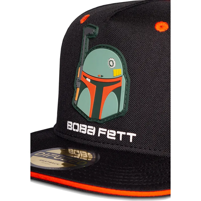 cepice-rovna-cerna-snapback-pro-deti-bounty-hunter-the-mandalorian-difuzed