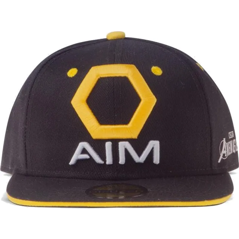 cepice-rovna-cerna-snapback-aim-avengers-difuzed cepice-rovna-cerna-snapback-aim-avengers-difuzed