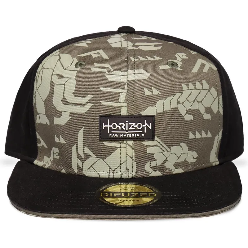 cepice-rovna-zelena-snapback-forbidden-west-difuzed