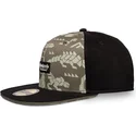 grune-und-schwarze-snapback-flatcap-forbidden-west-horizon-von-difuzed