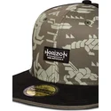 grune-und-schwarze-snapback-flatcap-forbidden-west-horizon-von-difuzed