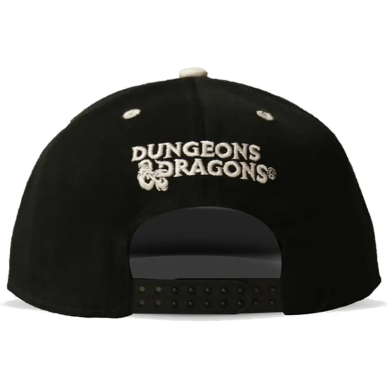 cepice-rovna-cerna-snapback-critical-hit-dice-difuzed