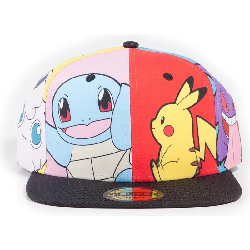 cepice-rovna-vicebarevna-snapback-multi-pop-art-difuzed