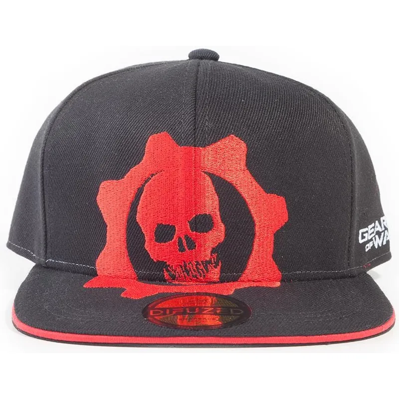 cepice-rovna-cerna-snapback-red-helmet-difuzed