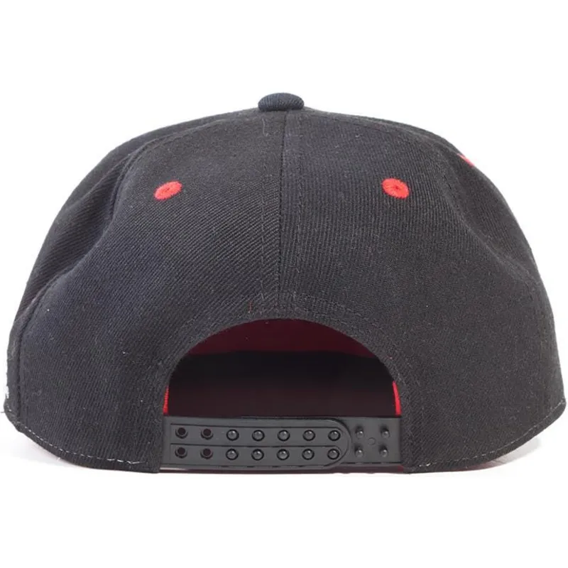 cepice-rovna-cerna-snapback-red-helmet-difuzed