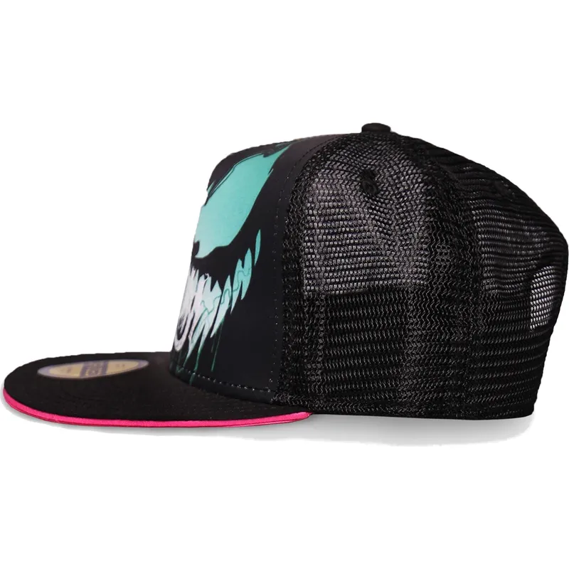 cepice-rovna-cerna-snapback-pro-deti-trucker-difuzed