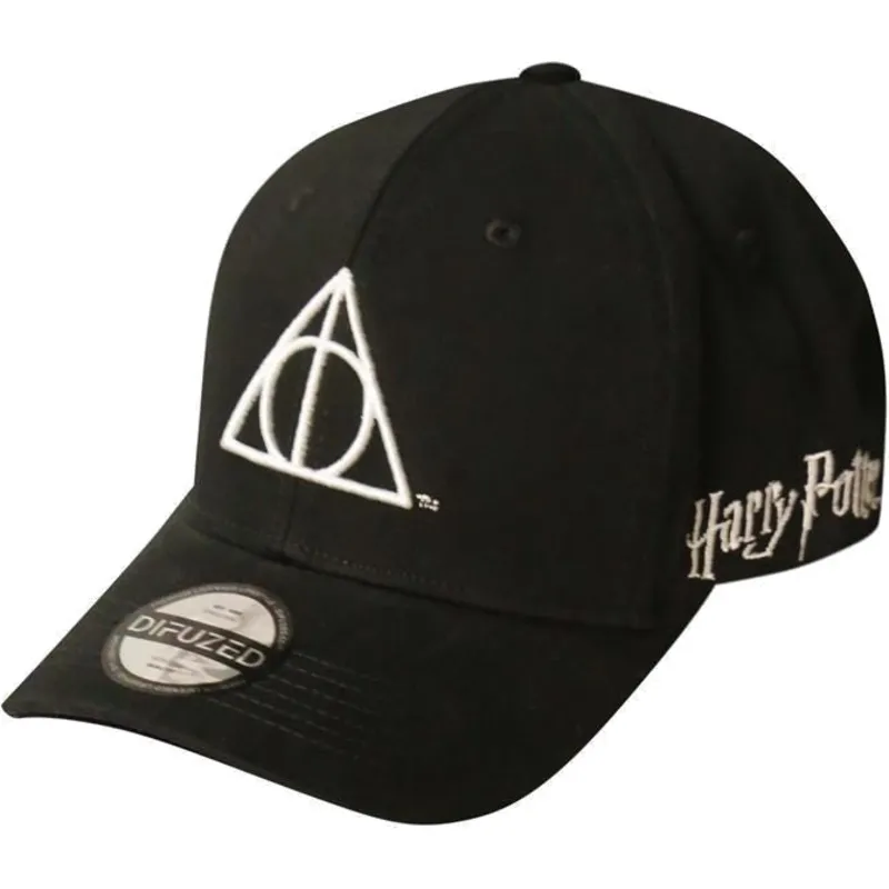 cepice-zaoblena-cerna-snapback-la-muerte-harry-potter-difuzed cepice-zaoblena-cerna-snapback-la-muerte-harry-potter-difuzed