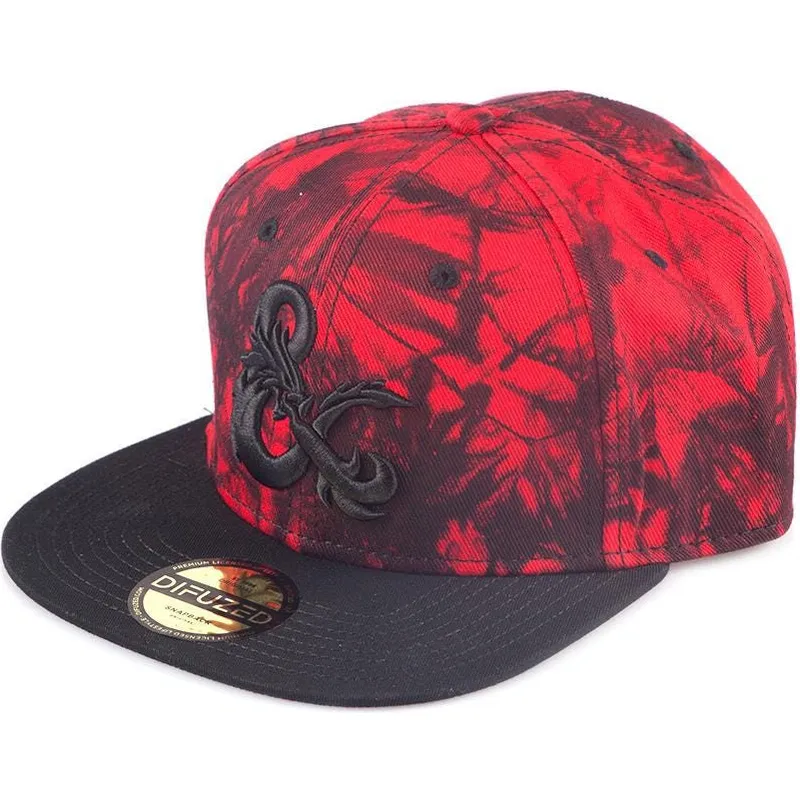 cepice-rovna-cervena-snapback-difuzed