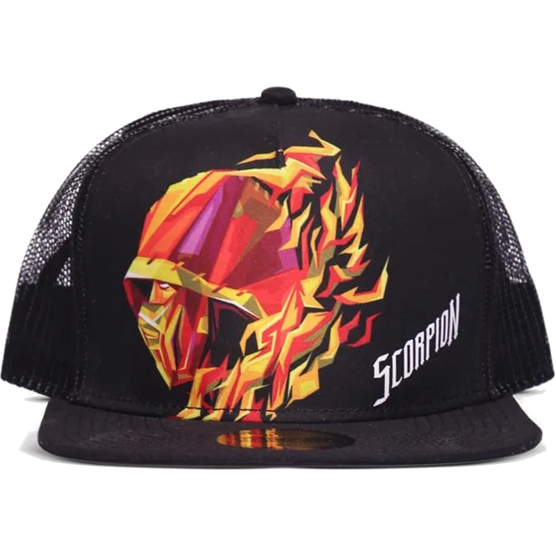 cepice-rovna-cerna-snapback-trucker-difuzed