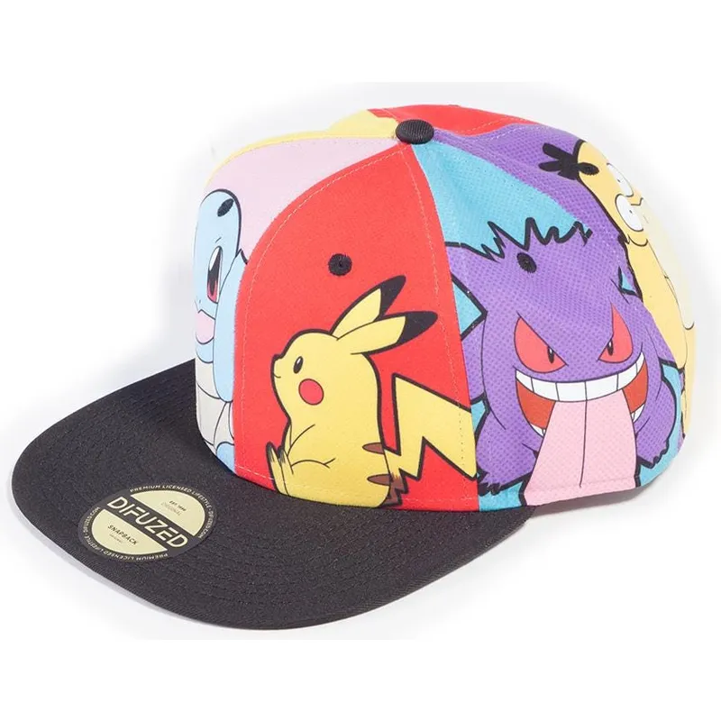 cepice-rovna-vicebarevna-snapback-multi-pop-art-difuzed