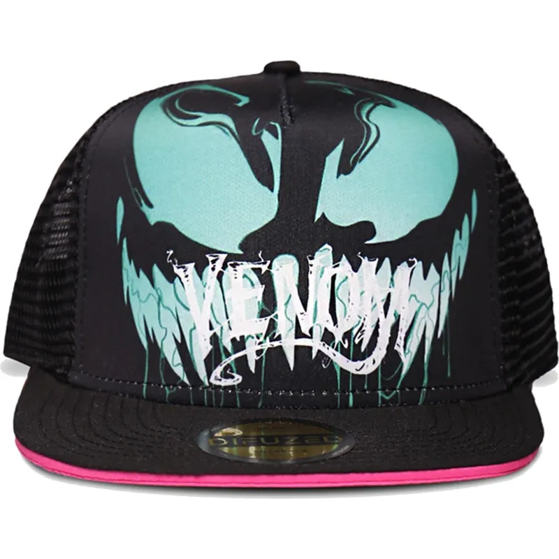 cepice-rovna-cerna-snapback-pro-deti-trucker-difuzed