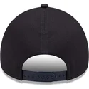 new-era-new-york-yankees-mlb-9forty-e-frame-snapback-kappe-mit-gebogenem-schirm-marineblau-braunes-logo