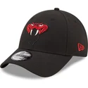 schwarze-snapback-kappe-mit-gebogenem-schirm-9forty-elemental-der-arizona-diamondbacks-mlb-von-new-era