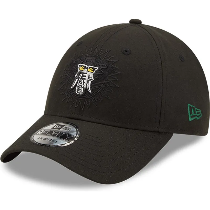 cepice-zaoblena-cerna-snapback-9forty-elemental-oakland-athletics-mlb-new-era