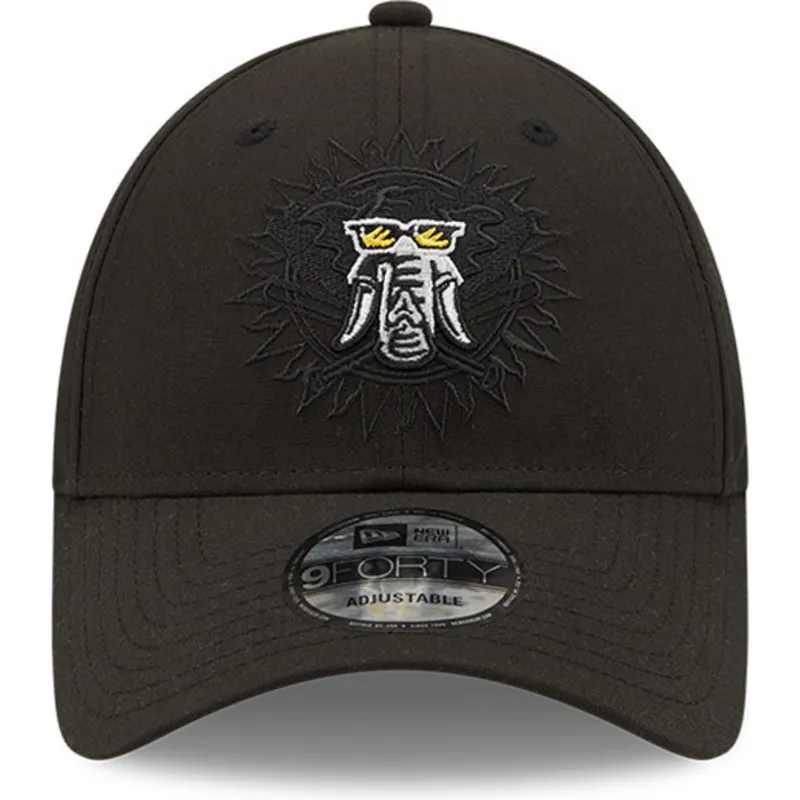 cepice-zaoblena-cerna-snapback-9forty-elemental-oakland-athletics-mlb-new-era